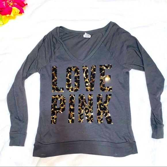 Sequins v neck top - Picture 1 of 5